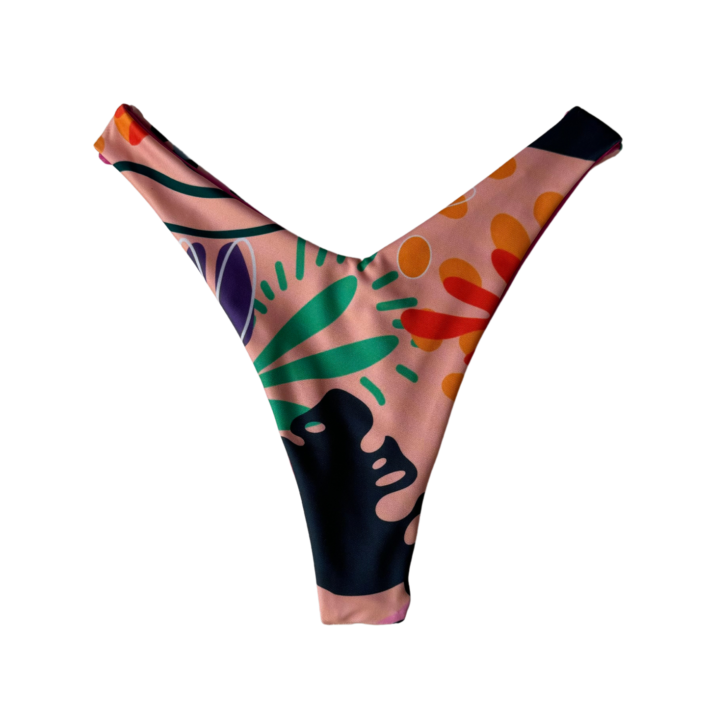 V Cut Bottom Sunrise Bhabits exclusive print)