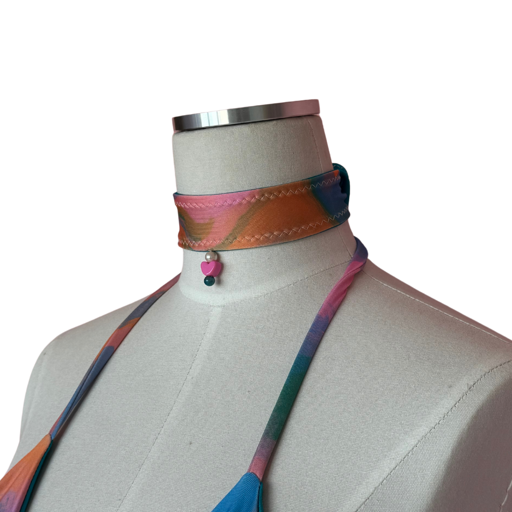 80's Fabric Choker